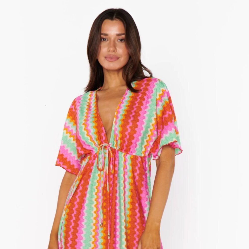 Show Me Your Mumu Kenzie Maxi Dress in Cabo Groovy Knit